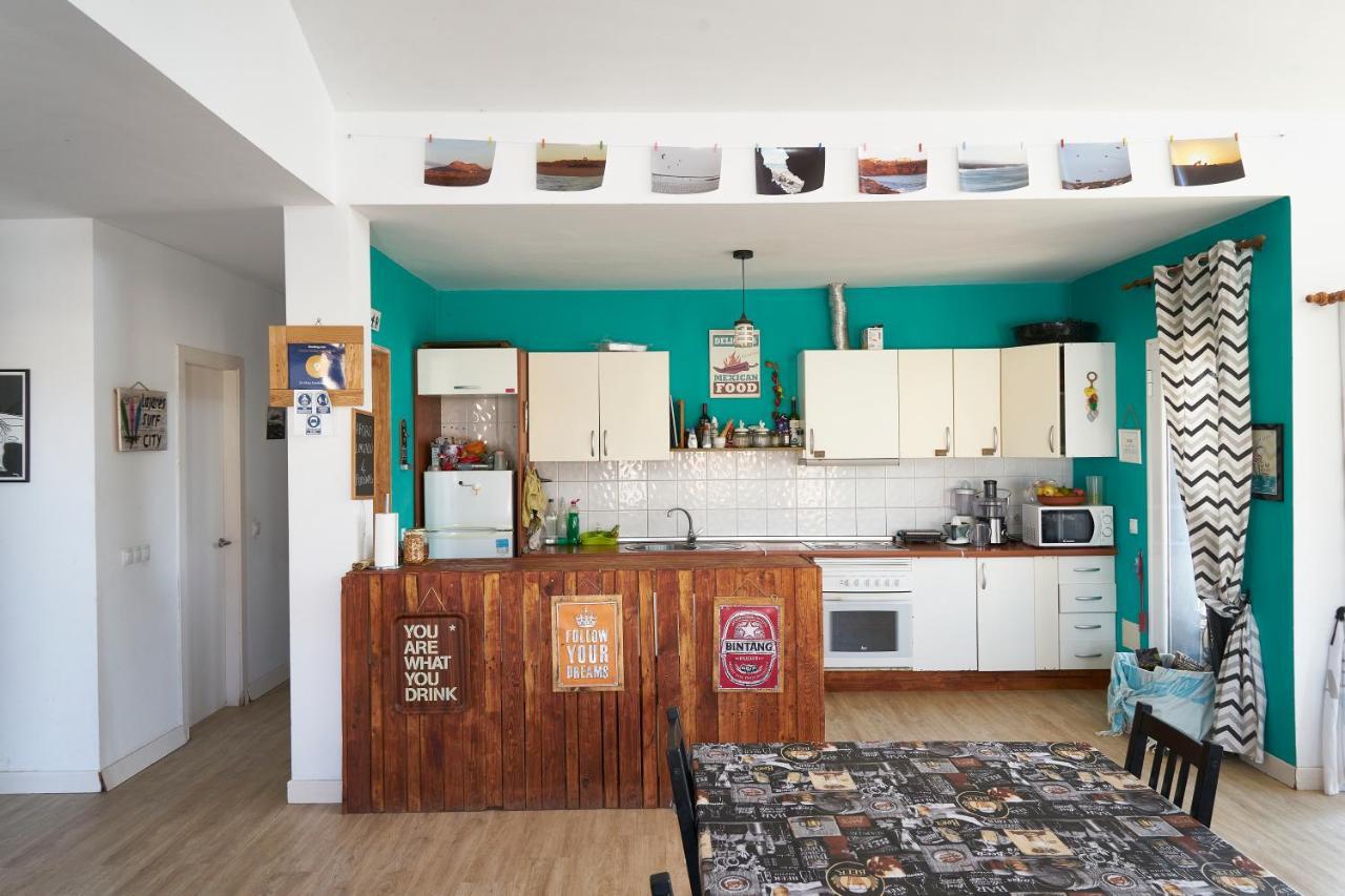 Bed and Breakfast Da Mata Kite&Surf House Lajares Exterior foto