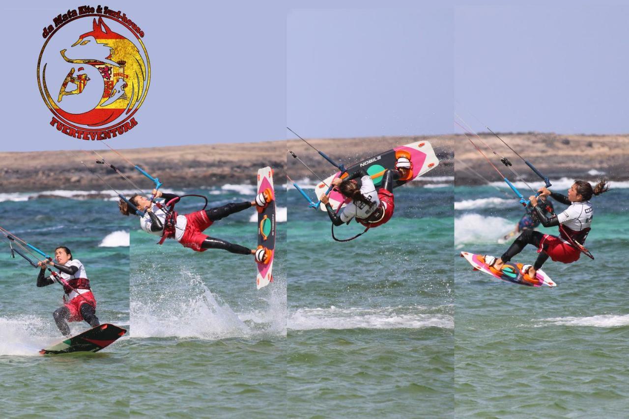 Bed and Breakfast Da Mata Kite&Surf House Lajares Exterior foto